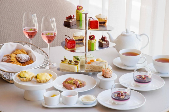 東京丸之內飯店 「Cherry afternoon tea」