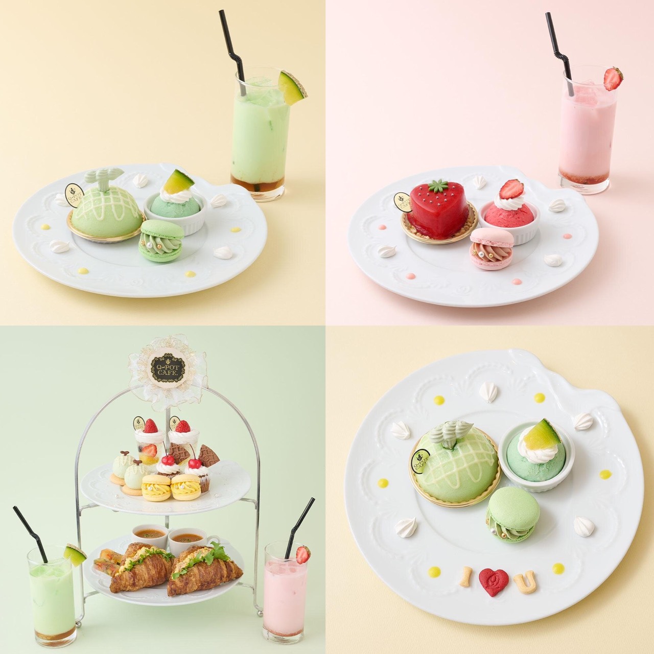 Q-pot CAFE. 春夏限定甜點