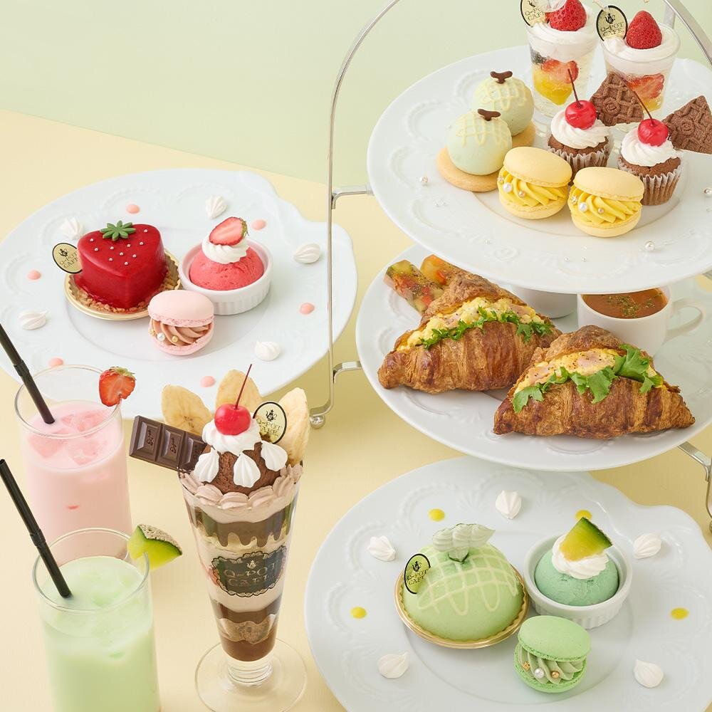 Q-pot CAFE. 春夏限定甜點