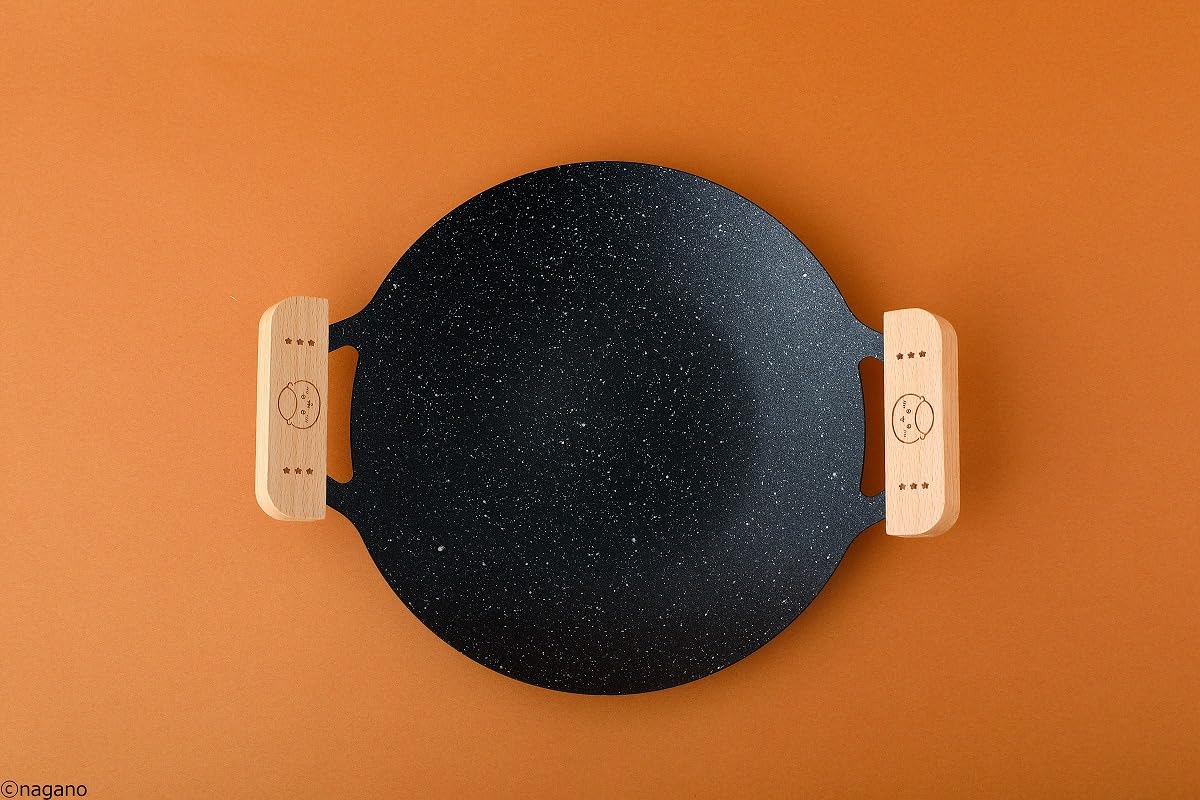 吉伊卡哇栗子饅頭圖案圓形煎盤