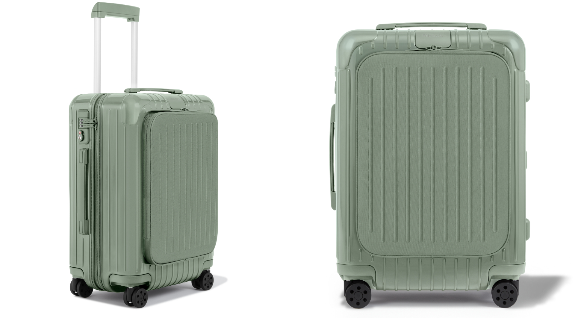 RIMOWA Essential Sleeve系列Cabin Eucalyptus尤加利綠行李箱