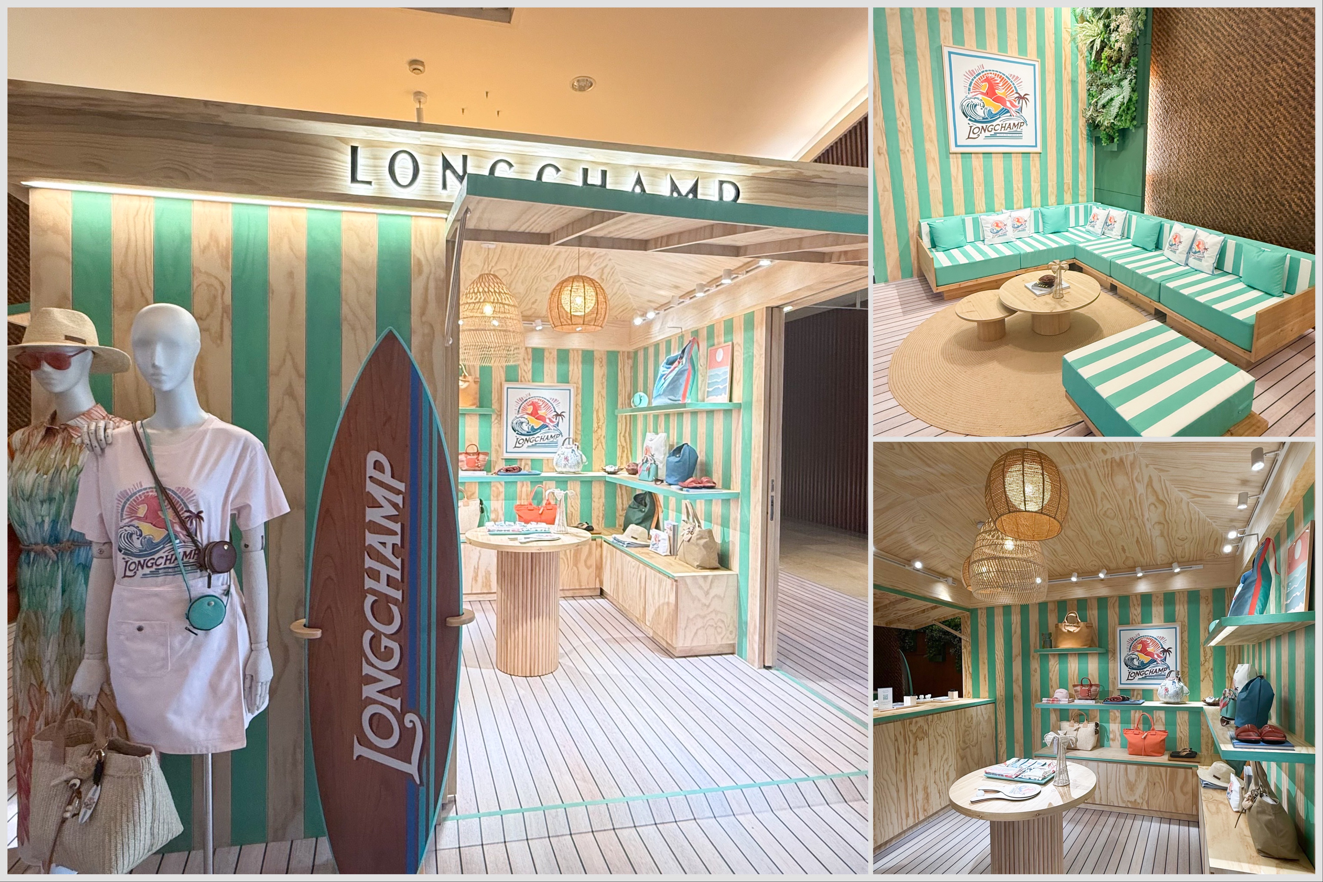 Longchamp衝浪板&mdash;LA PLAGE LONGCHAMP瓏驤海灘俱樂部