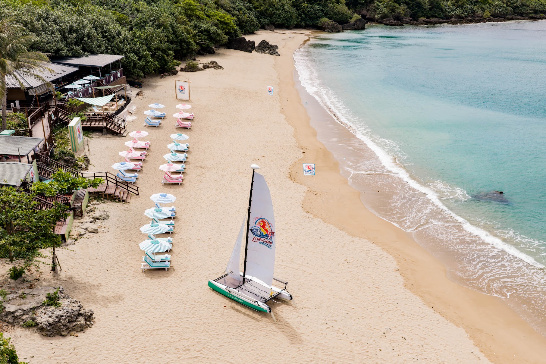 Longchamp衝浪板&mdash;LA PLAGE LONGCHAMP瓏驤海灘俱樂部