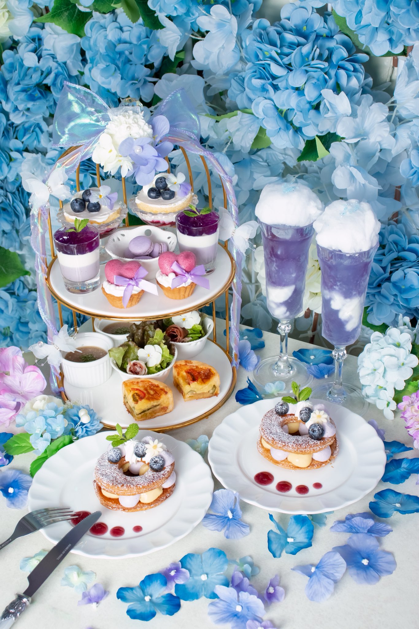 Cafe LUMINOUS 初夏限定雨色下午茶