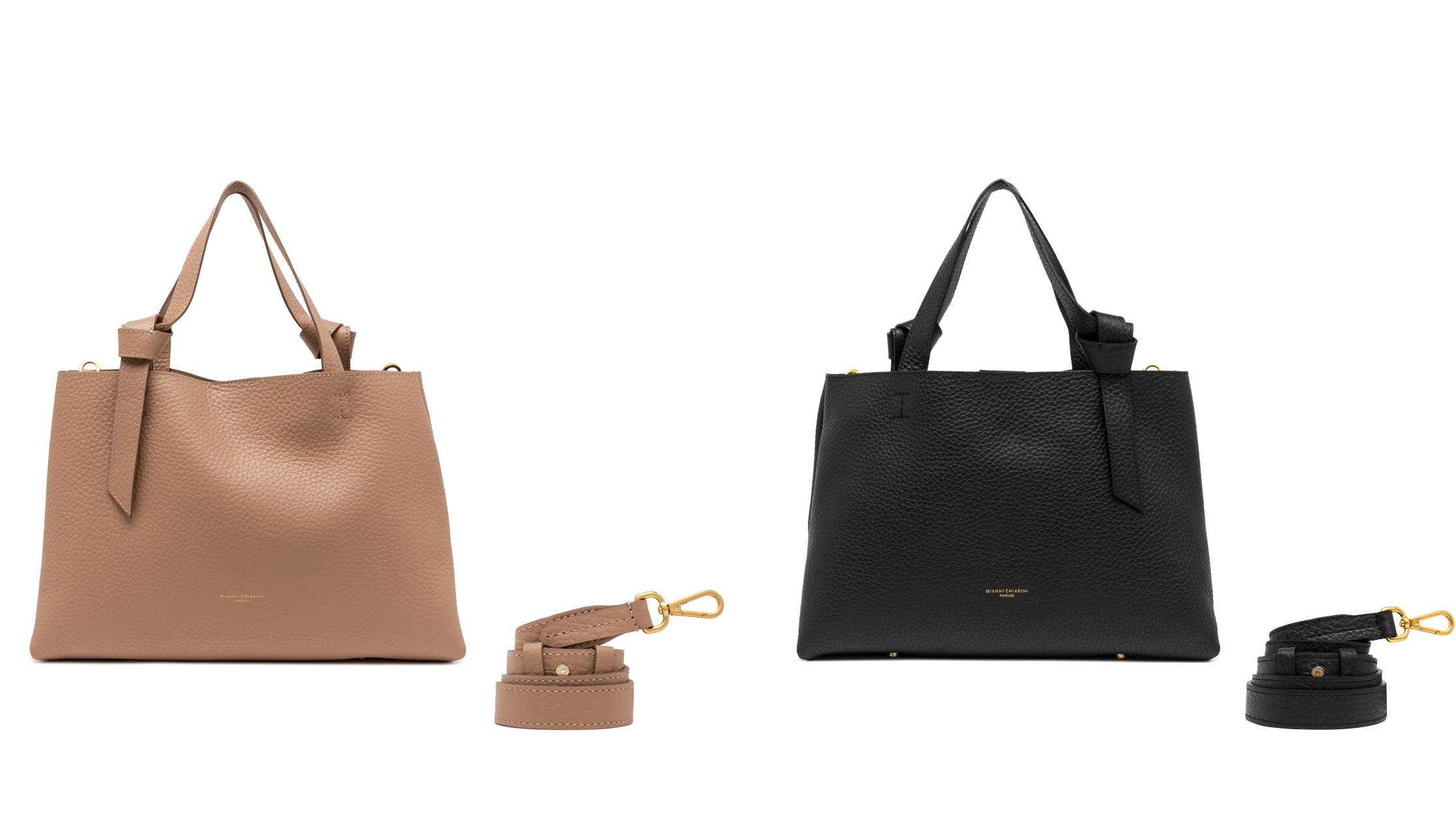 Gianni Chiarini Amira大型皮革托特包