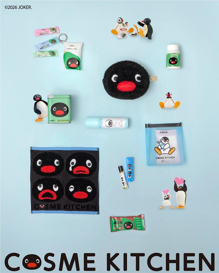 Cosme Kitchen &times; Pingu 聯名合作