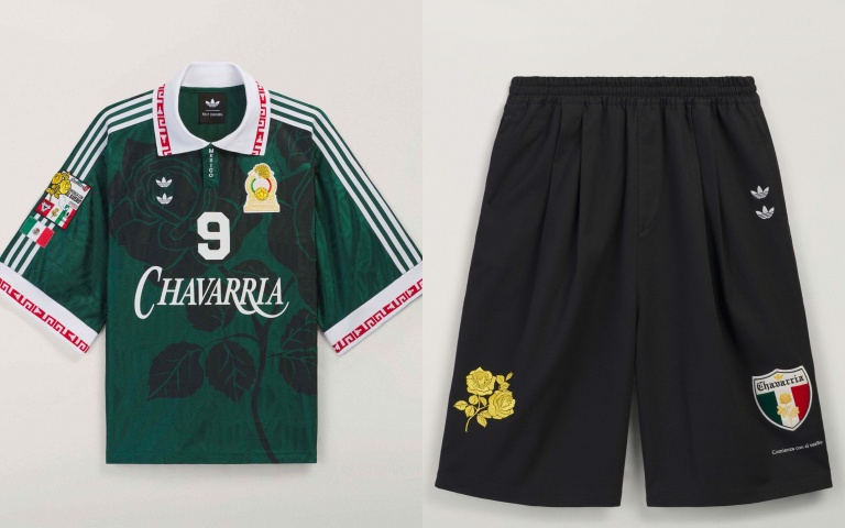 Chavarria足球衣／6,200元、Chavarria 長版短褲/4,890元。圖片：品牌提供