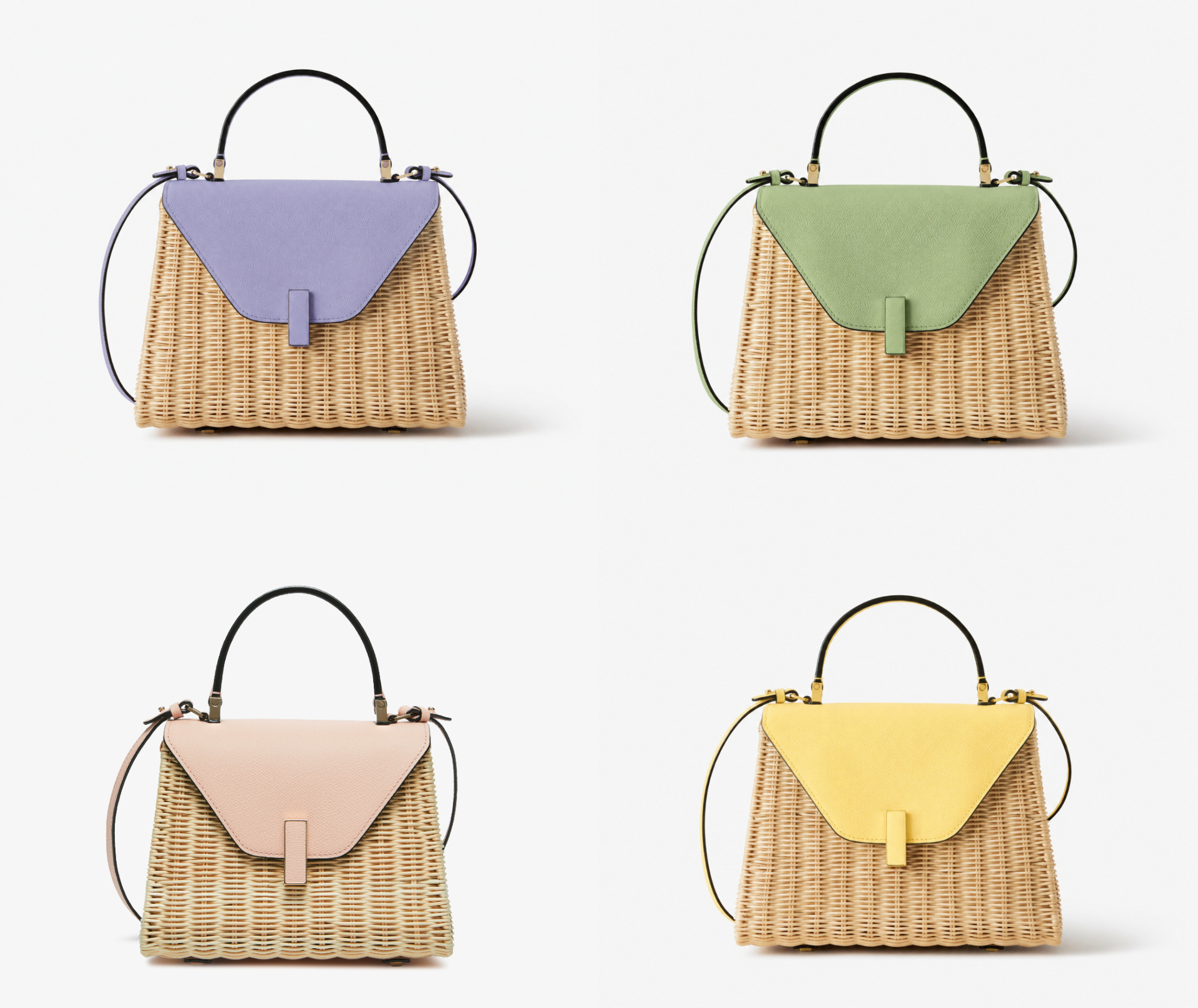 Valextra Iside Wicker 包
