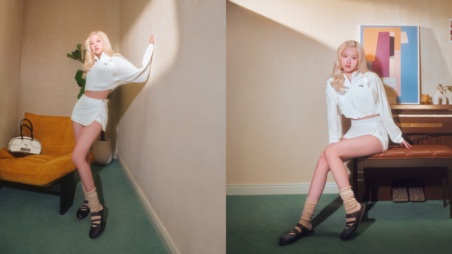 ROSÉ優雅演繹PUMA SPEEDCAT MULE