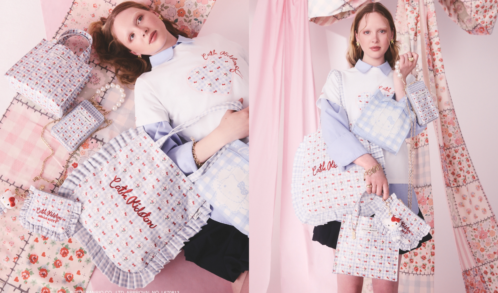 Cath Kidston &times; Hello Kitty系列。