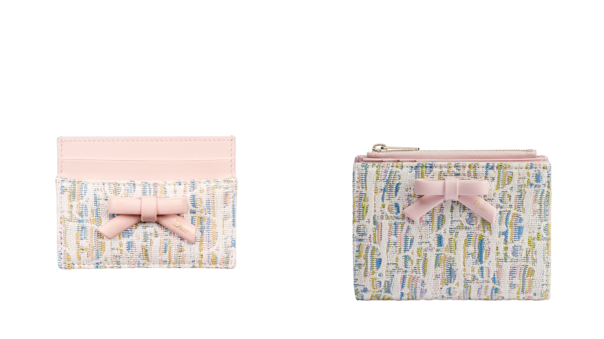 Dior Oblique Pastel 緹花刺繡小皮件