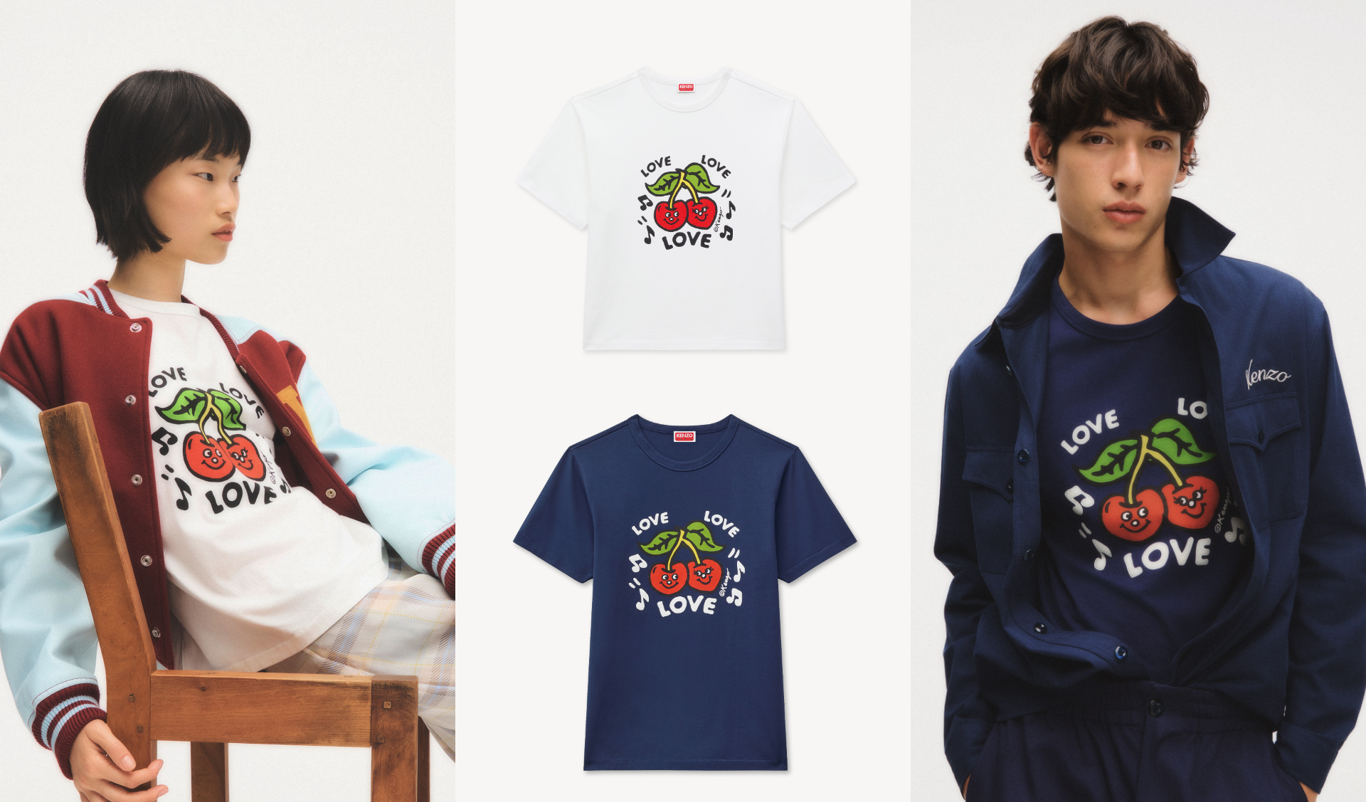 KENZO 七夕限定膠囊系列LOVES上衣