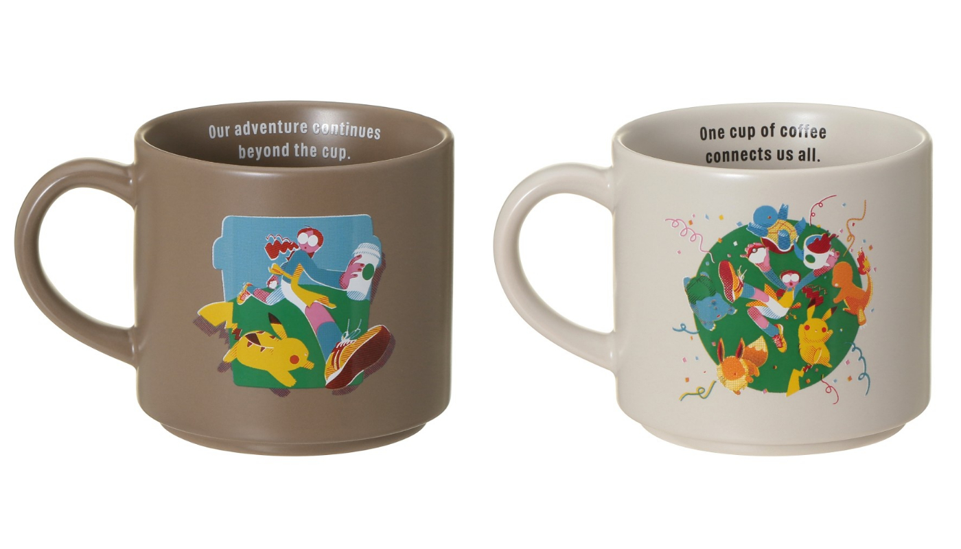 日本星巴克_Pok&eacute;mon + STARBUCKS スタッキングマグ_Pok&eacute;mon + STARBUCKS 可堆疊馬克杯