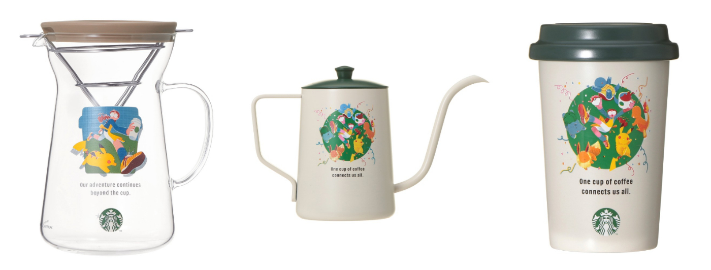 日本星巴克_Pok&eacute;mon + STARBUCKS咖啡沖泡用品