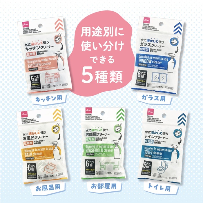 錠型清潔劑