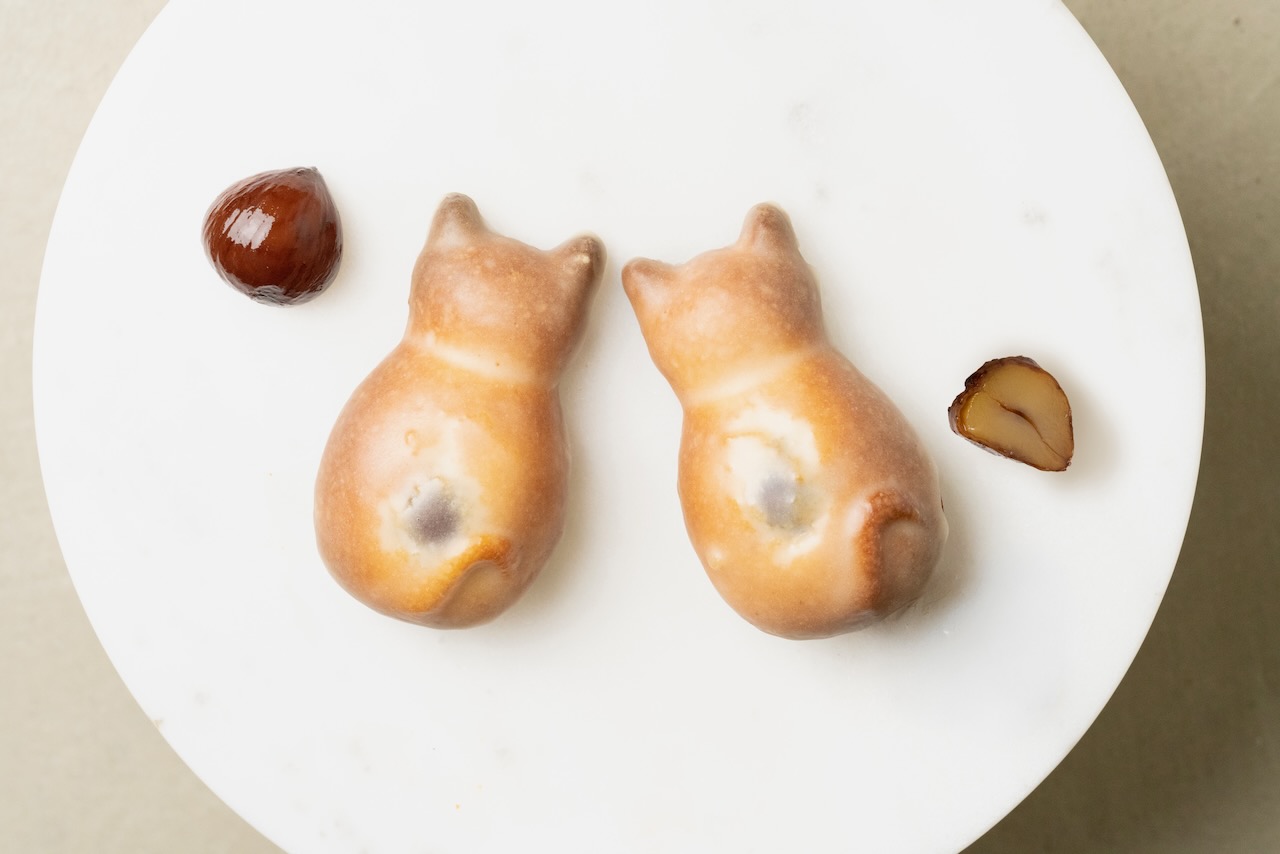 貓咪栗子蛋糕